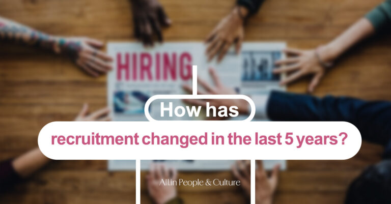 How has recruitment changed in the last 5 years?